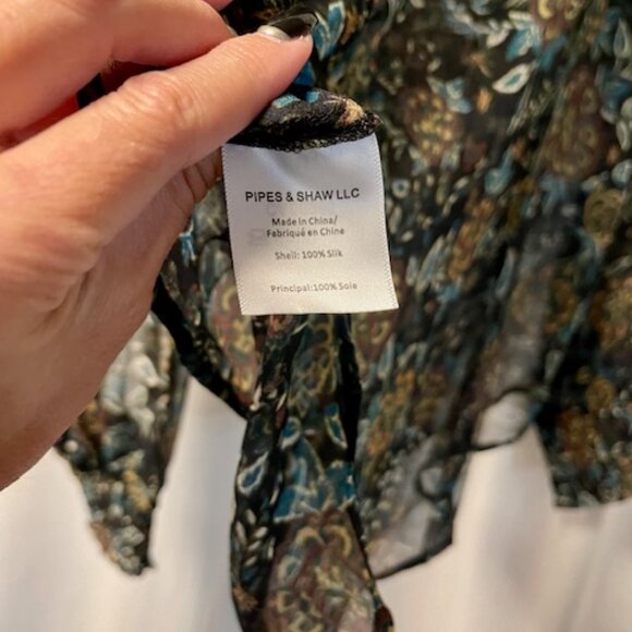 Veronica Beard Silk Blouse - Picture 4 of 10